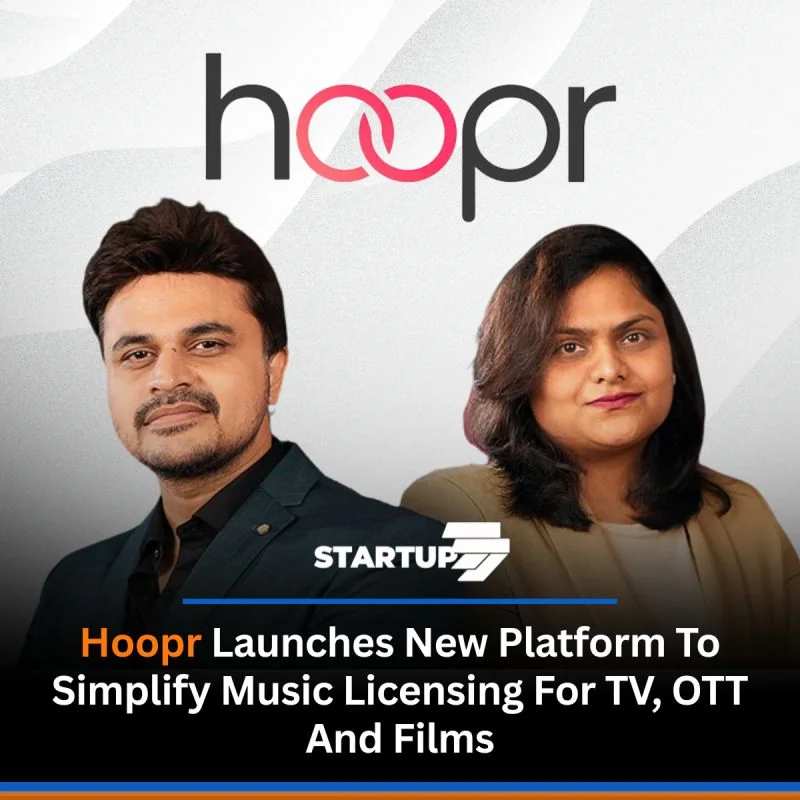 Mumbai-based music-tech startup Hoopr has launched Hoopr Smash Plus, a new platform designed to simplify music licensing for television commercials, OTT campaigns, films, web series and other…