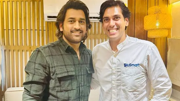 Dhoni Invests in BluSmart's ₹200 Crore Funding Round, Bolstering Sustainable Mobility