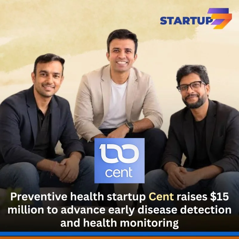 Preventive health startup Cent has raised $15 million in Series A funding, co-led by Blume Ventures and existing investor South Park Commons, with participation from prominent individual…
