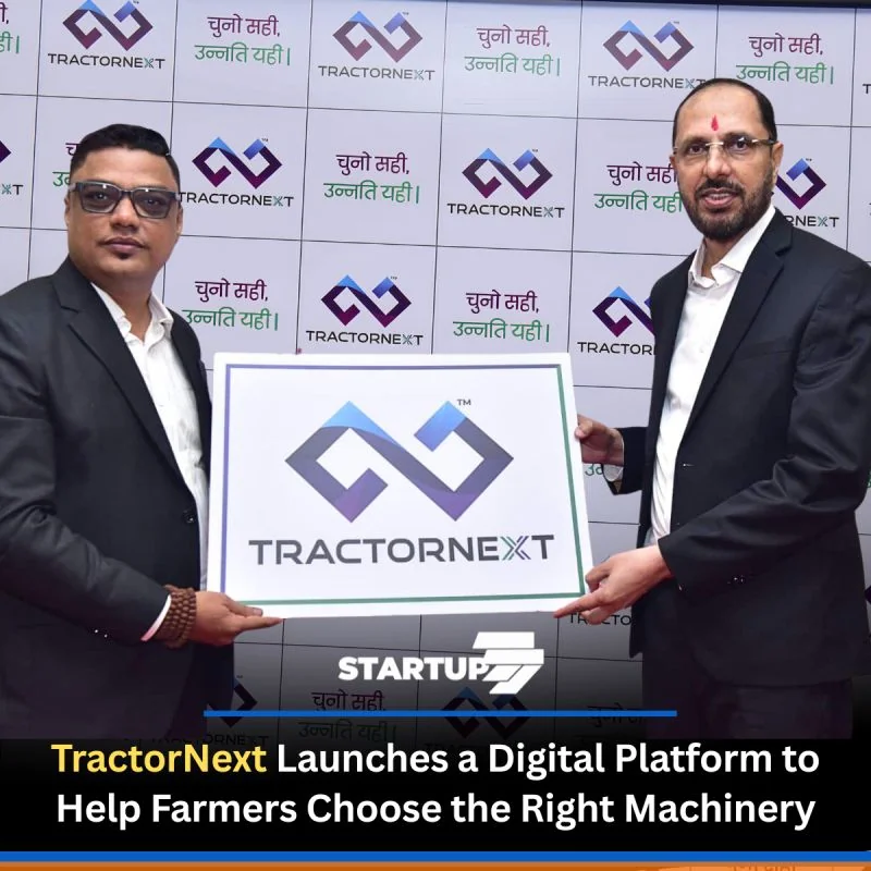 Indian agritech startup TractorNext, founded by Vishnu Dhas, is building a platform to help farmers choose agricultural machinery suited to their crops, irrigation access and farming needs.