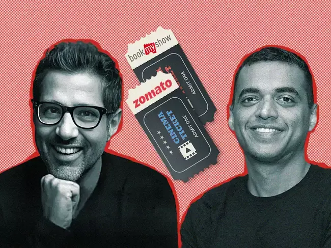 Zomato Takes on BookMyShow with Rs 2,048 Crore Acquisition of Paytm’s Ticketing Business, Aiming to Dominate the Entertainment Sector