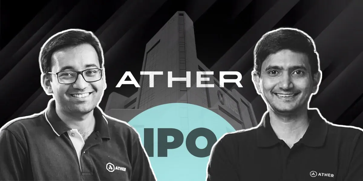 Ather Energy Files for IPO to Raise Rs 3,100 Crore, Aiming to Become Second Two-Wheeler EV Maker on Stock Exchange