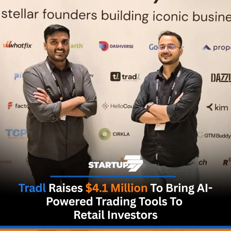 Bengaluru-based AI startup Tradl AI has raised $4.1 million (approximately ₹40 crore) in seed funding, with Nexus Venture Partners and Stellaris Venture Partners leading the round, alongside angel…